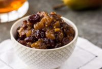 Gourmet Pear Cranberry Bourbon Chutney