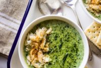 Velvety Crab and Spinach Bisque
