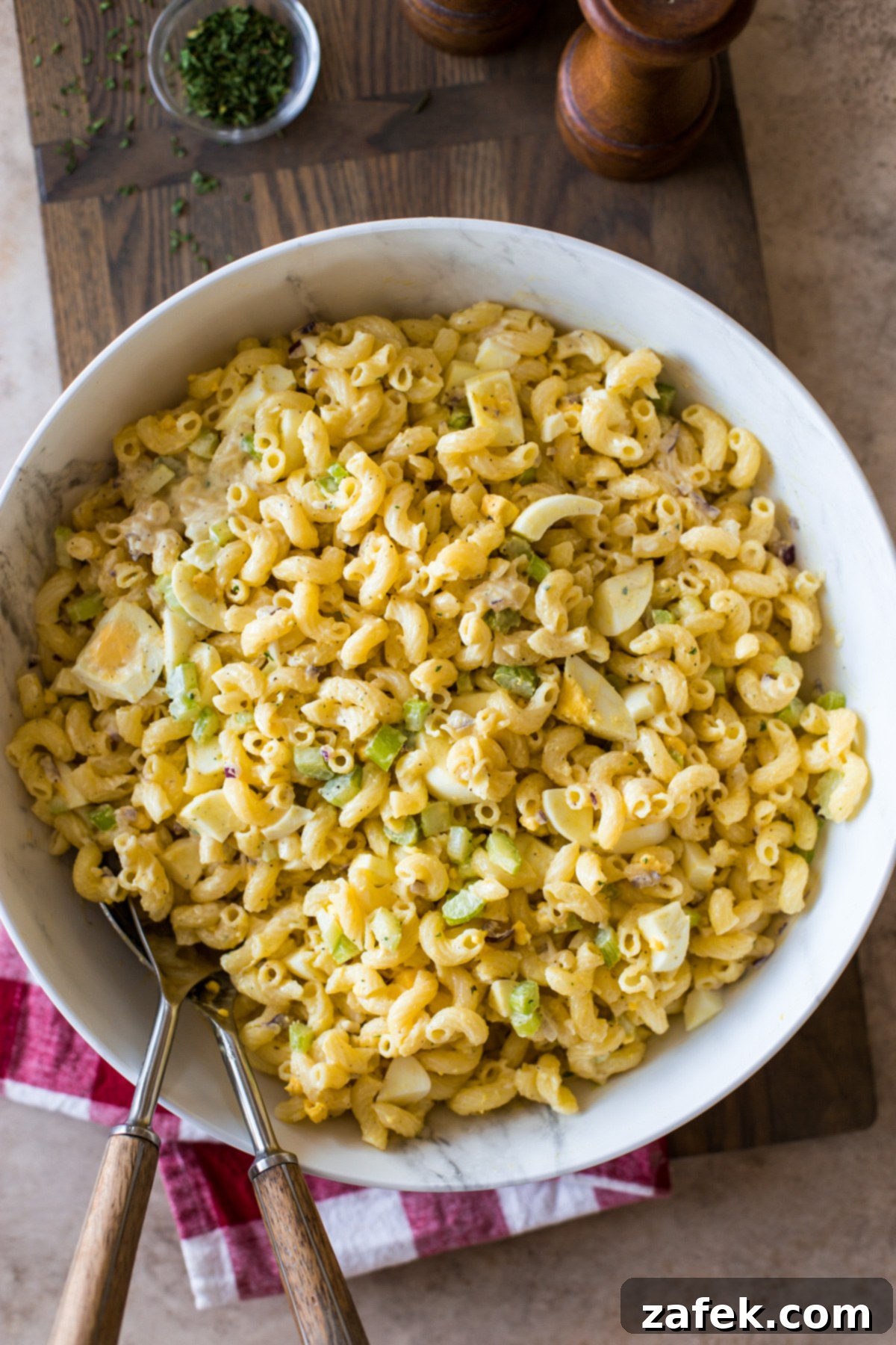 Easy Macaroni Salad From Gram 1 featured 14422