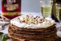 Decadent Chocolate Hazelnut Crepe Tower