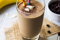 Coconut Mocha Boost Smoothie