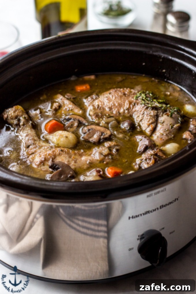 Effortless Slow Cooker Coq Au Vin 1 featured 18357