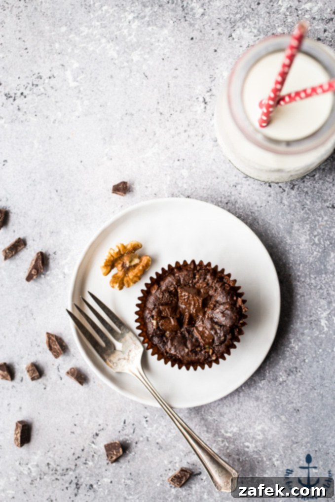 Decadent Double Chocolate Brownie Cupcakes 1 featured 20537