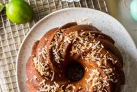 Tropical Key Lime Coconut Bundt