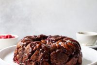 Irresistible Raspberry Chocolate Pull-Apart