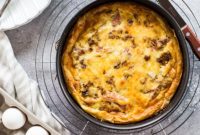 Flaky Phyllo, Sweet Onion & Prosciutto Tart