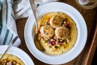 Bayou Scallops and Southern Cheesy Grits