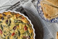Mediterranean Feta Egg Bake