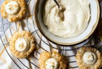 Creamy Coconut Thumbprint Bites