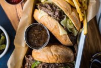 Philly Cheesesteak French Dip