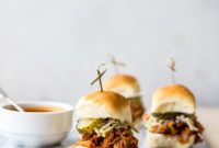 Sticky Sweet Heat Chicken Sliders