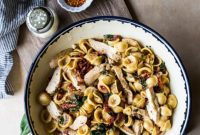 Tuscan Chicken Pasta with Sun-Dried Tomato Bacon Cream