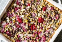 Raspberry Pistachio Bliss Bars