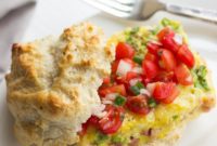 Sunrise Baked Egg Sandwich with Zesty Pico de Gallo