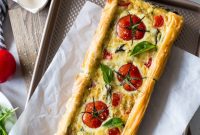 Sun-Kissed Tomato Basil Tart