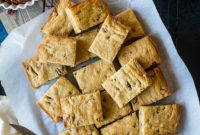 Decadent Bourbon Pecan Blondies
