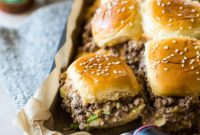 Golden Baked Cheesy Sliders