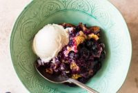 Blueberry Bergamot Cobbler Bliss