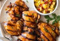 Tropical Huli Huli Chicken with Zesty Pineapple Salsa