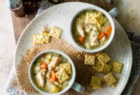 Bright Lemon Chicken Stelline Soup