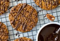 Buttery Pecan Coconut Lace Cookies