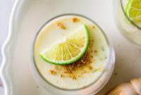 Zesty Key Lime Panna Cotta