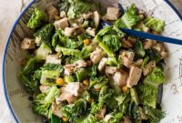 Chargrilled Chicken Caesar with Roasted Chickpea Crunch