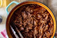 Slow Cooked Beer BBQ Chuck Roast