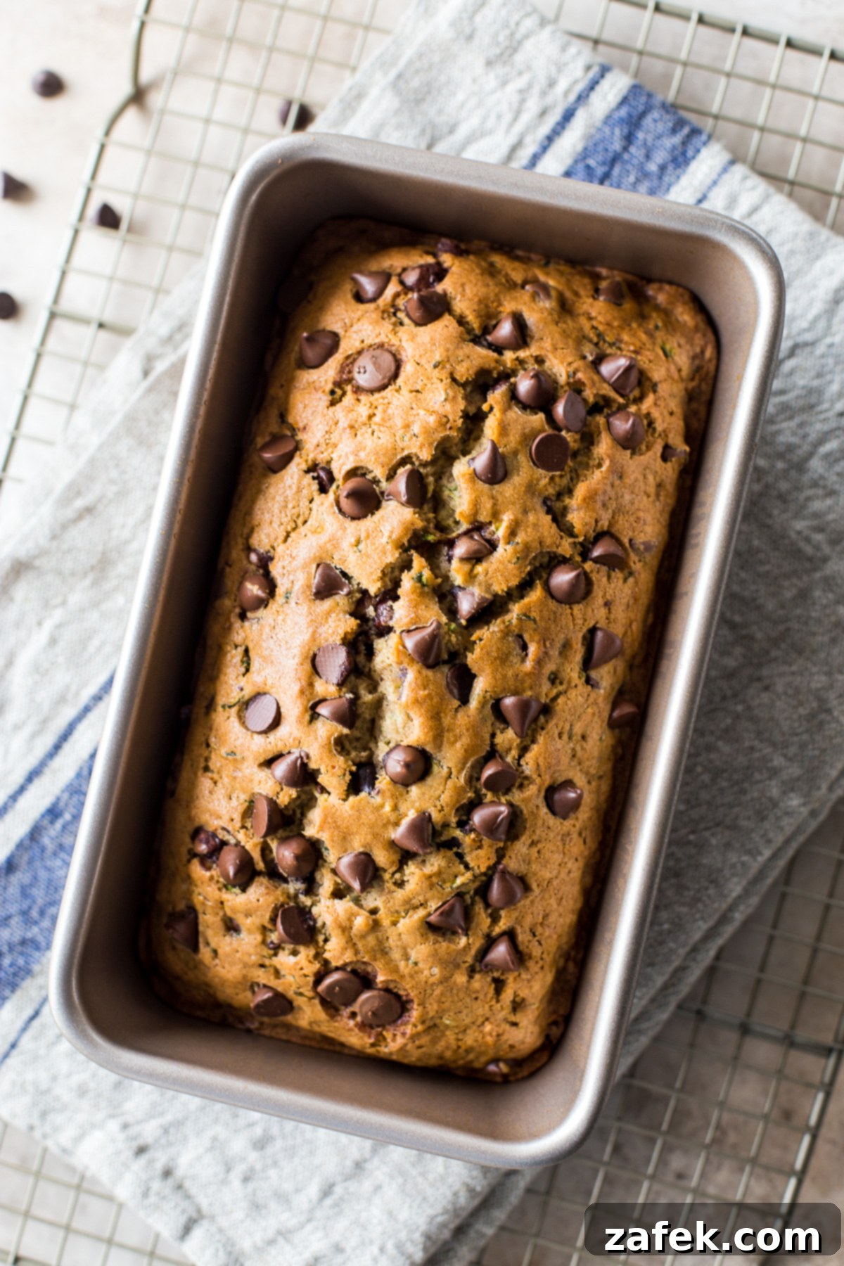 Decadent Chocolate Chip Zucchini Loaf 1 featured 44565