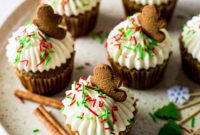 Chai Latte Cupcakes with Cream Cheese Clouds