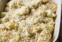Horseradish Kick Cauliflower Gratin