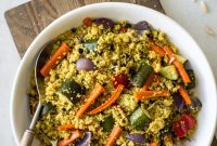 Mediterranean Roasted Vegetable Couscous