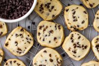 Tropical Chocolate Chip Cookie Logs