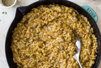 Caramelized Onion Orzo Bake