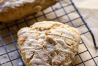 Maple Kissed Apricot Walnut Scones