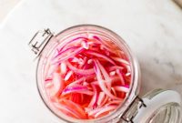 Zesty Red Onion Pickles