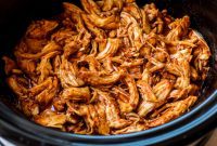 Sticky Slow Cooker Honey Chipotle Chicken