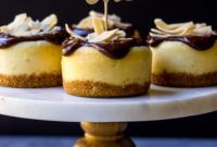 Vanilla Bean Cheesecakes with Toasted Coconut Crusts and Chocolate Ganache Plus a Giveaway