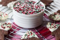 Festive Chocolate Shortbread Cutouts
