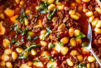 Gnocchi Amatriciana with Italian Sausage