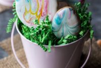 Swirled Easter Egg Sugar Cookies