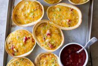 Loaded Mexican Quiche Boats