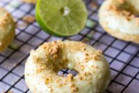 Zesty Key Lime Pie Donuts