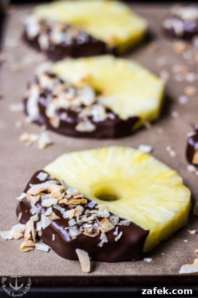 Toasted Coconut Pineapple Chocolate Treats 1 featured 8633