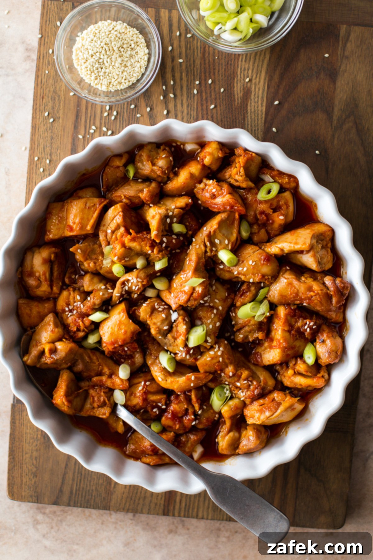 Crispy Gochujang Chicken Stir-Fry 1 featured 86857
