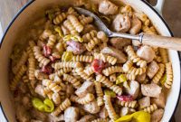 Zesty Pepperoncini Chicken Pasta