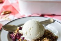 Wholesome Gluten-Free Blueberry Nectarine Crisp