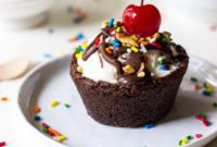 Casey’s Fudgy Brownie Sundae Cups