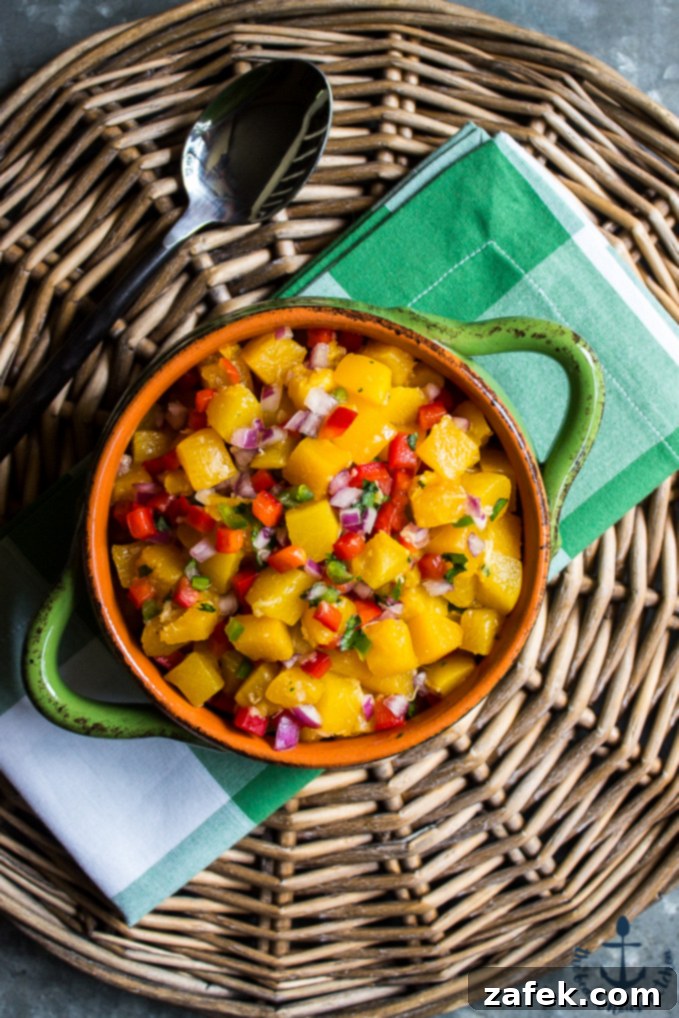 Sunshine Peach Salsa 1 featured 9059