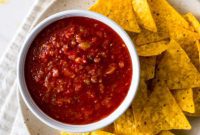 Authentic Restaurant Style Salsa